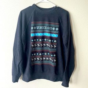 WonderLAnd Sweater - Christmas Winter Sweater - Fits like a Medium